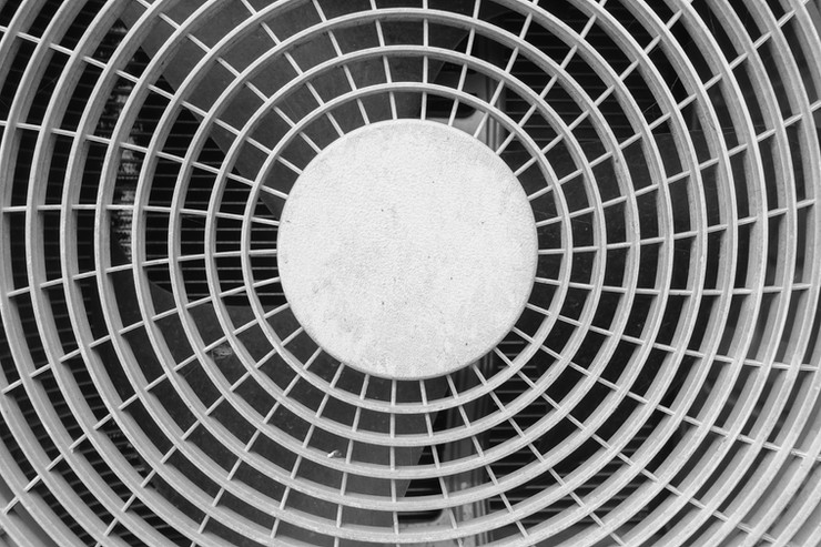 Close up of a fan